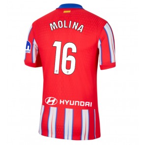 Atletico Madrid Nahuel Molina #16 Domaci Dres 2024-25 Kratak Rukavima